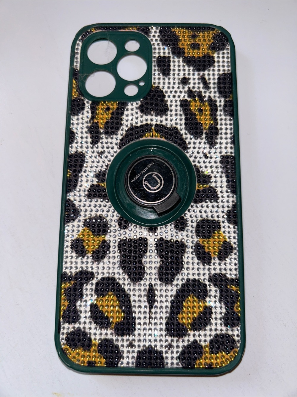 Leopard Crystal IPhone 12 Pro Case